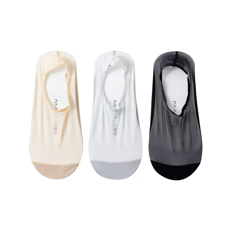 XXLLG No-Show Socks Women's 3 Pack-8