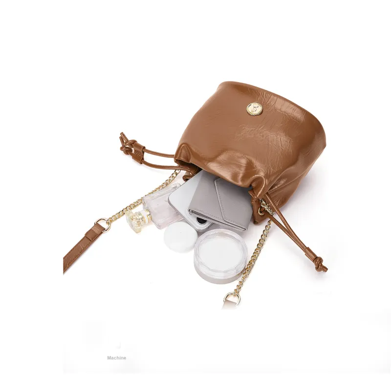 CORALDAISY Synthetic Leather Crossbody Bag, Shoulder Bag Regular Women's Brown-3