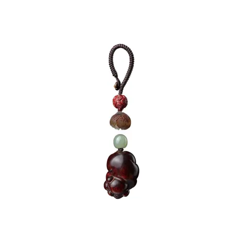Moonstone Edge Red Sandalwood Pendants Unisex Sandalwood
