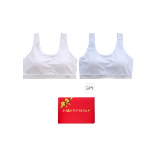 Pretty Lady Bra Women's 2 Pack White+Blue