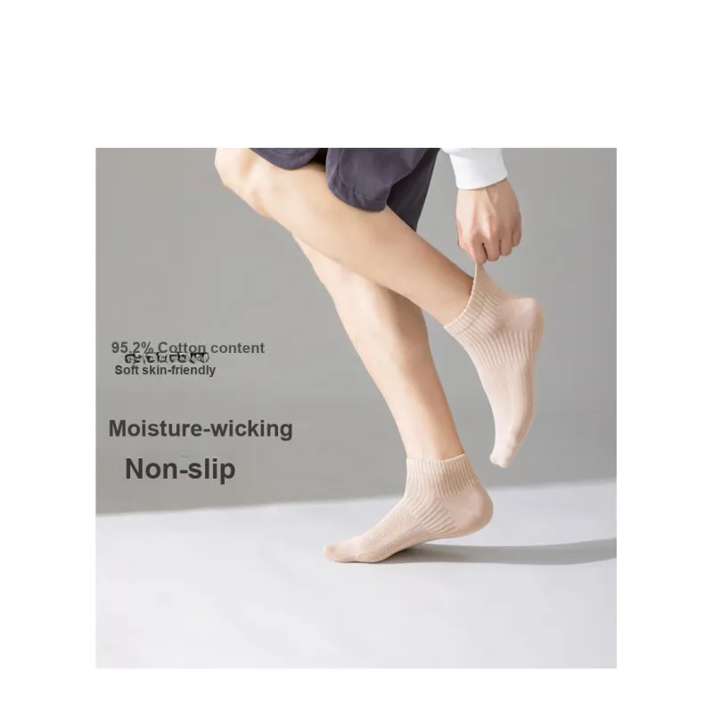 FUGEER No-Show Socks Men's Box 5-Pack-14