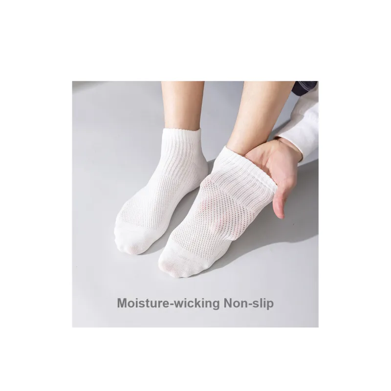 FUGEER No-Show Socks Men's Box 5-Pack-13