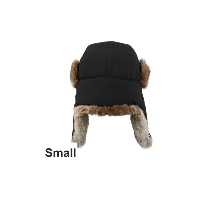 KENMONT Rabbit Fur Blend Trapper Hats Men's-9