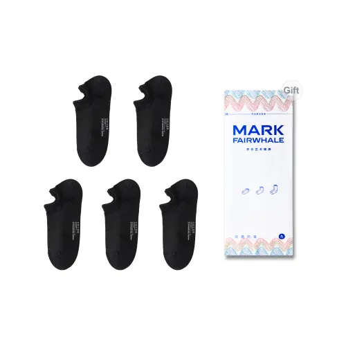 FAIRWHALE Ankle Socks Unisex Box 5 Pack