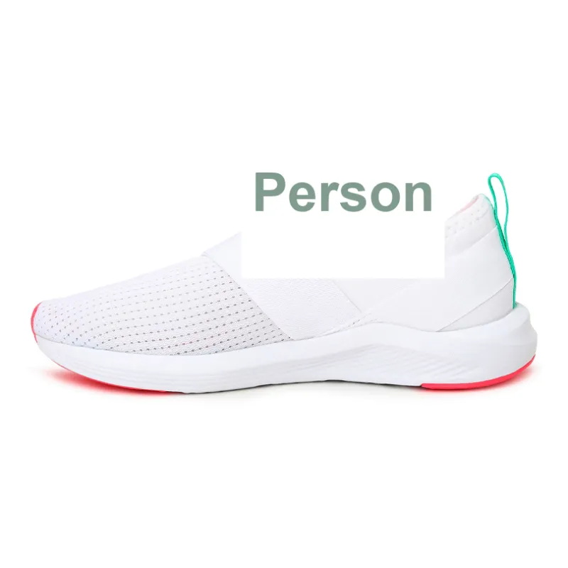 PUMA Prowl Slip On Low Top Sneakers Grey/Red Women's-0