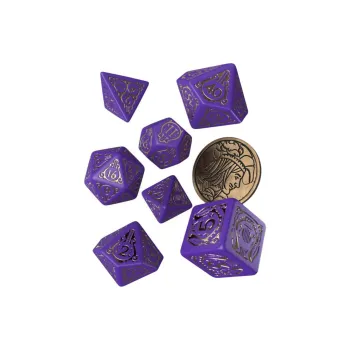 Q WORKSHOP The Witcher Dice Set. Dandelion   Viscount De Lettenhove Board Games