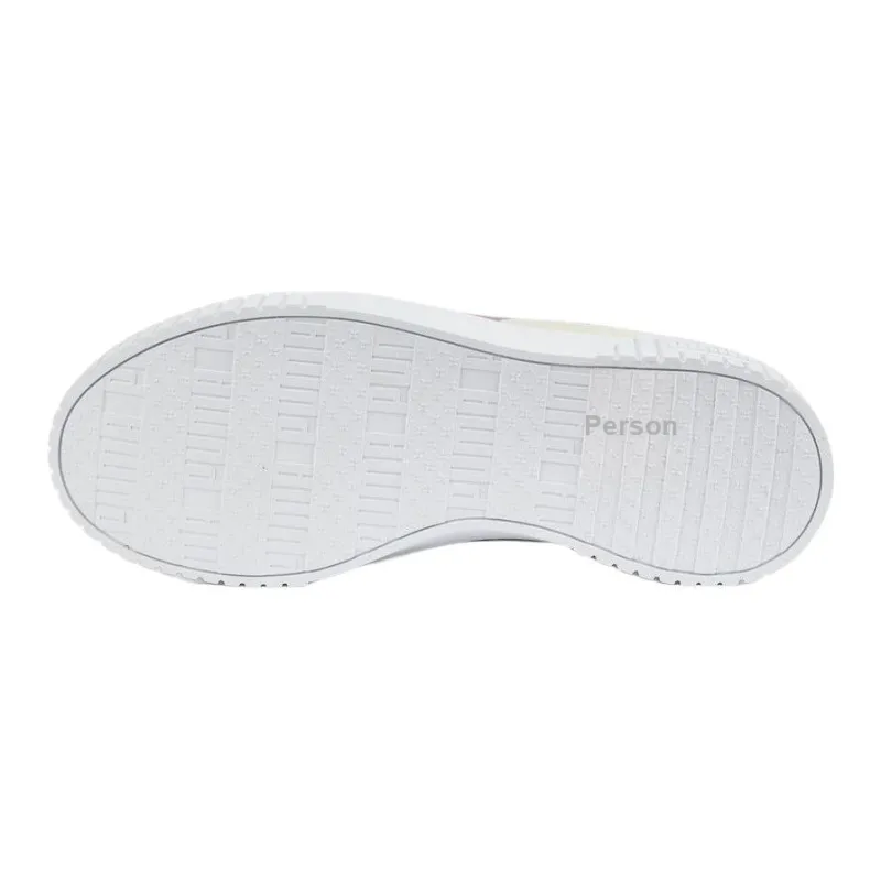 PUMA Carina 2.0 Anti-Slip Wear-Resistant Low-Top Skateboard Shoes Women's Beige Pink-5