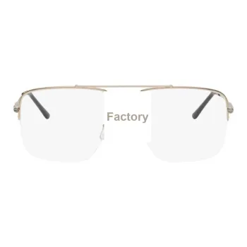 GUCCI Metal Aviator Sunglasses Unisex Gold