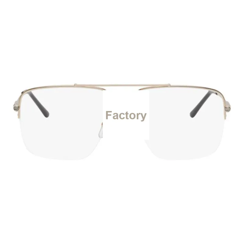 GUCCI Metal Aviator Sunglasses Unisex Gold-0