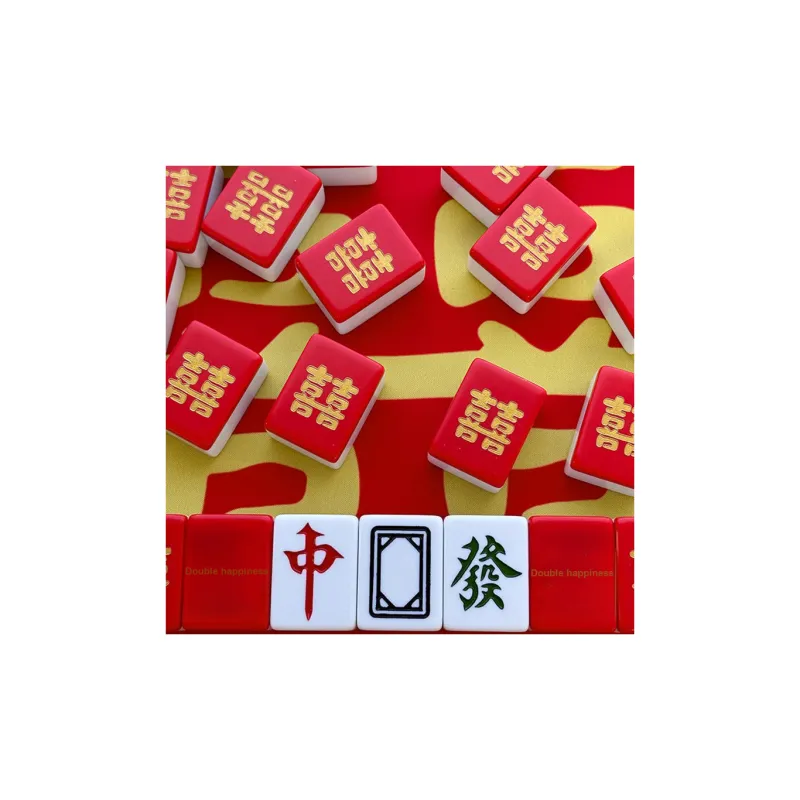 Imono Hand Crafted Mahjong Tiles For Home Use Blessing Durable And Drop Resistant Board Games-17