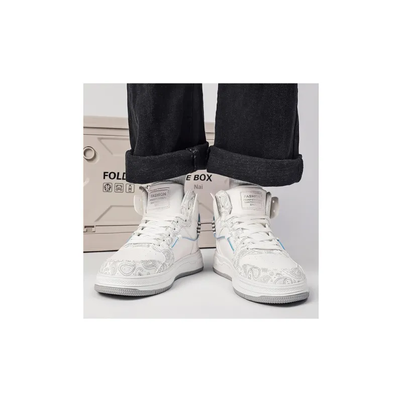 Yalu Thermal Cushioning High Top Skateboard Shoes Men's-10