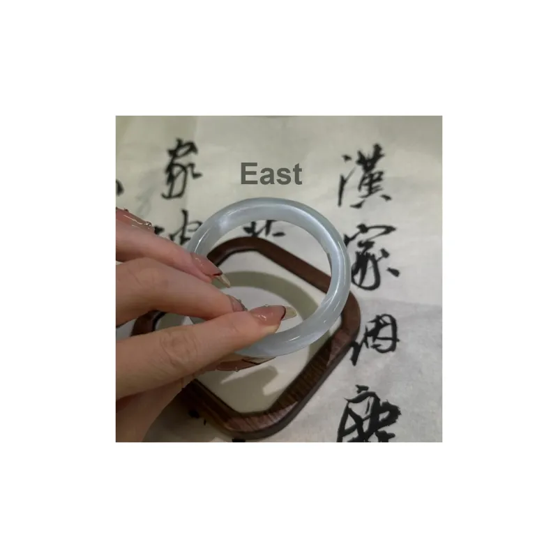 MUGONGZI Glass Cat Eye Bangles Women's-7
