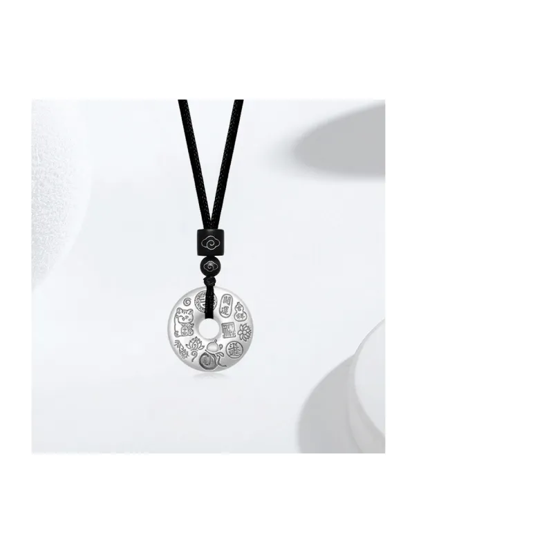 YUOFFICIAL S999 Fine Silver Necklaces Unisex-2