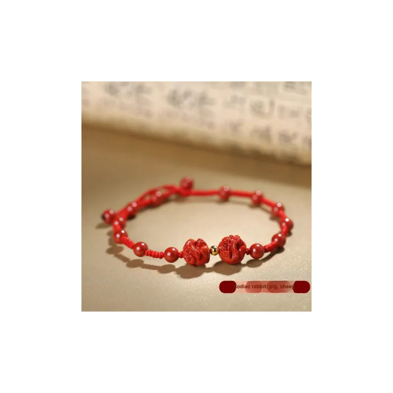 Sima Is Ethereal Reconstructed Cinnabar Anklets Unisex-17