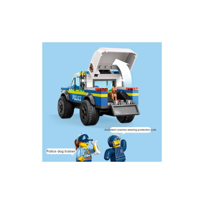 LEGO Mobile Police Dog Training Building Blocks 60369-3