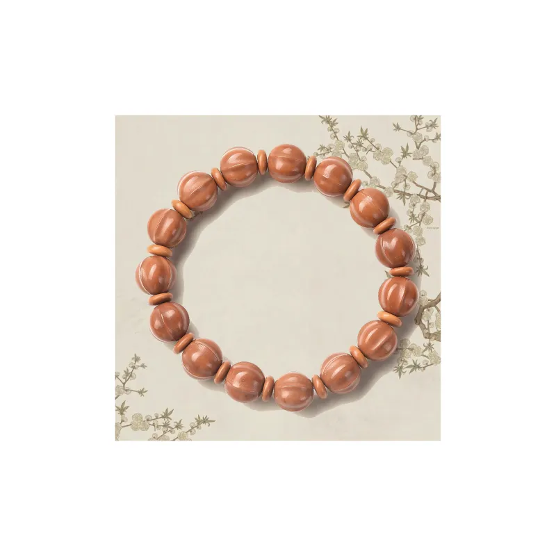 JINGCHENGGOU Monkey Head Walnut Bracelets Unisex-1