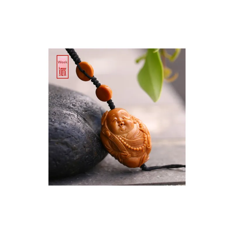 ZHOUPAI Olive Pit Pendants Unisex-9