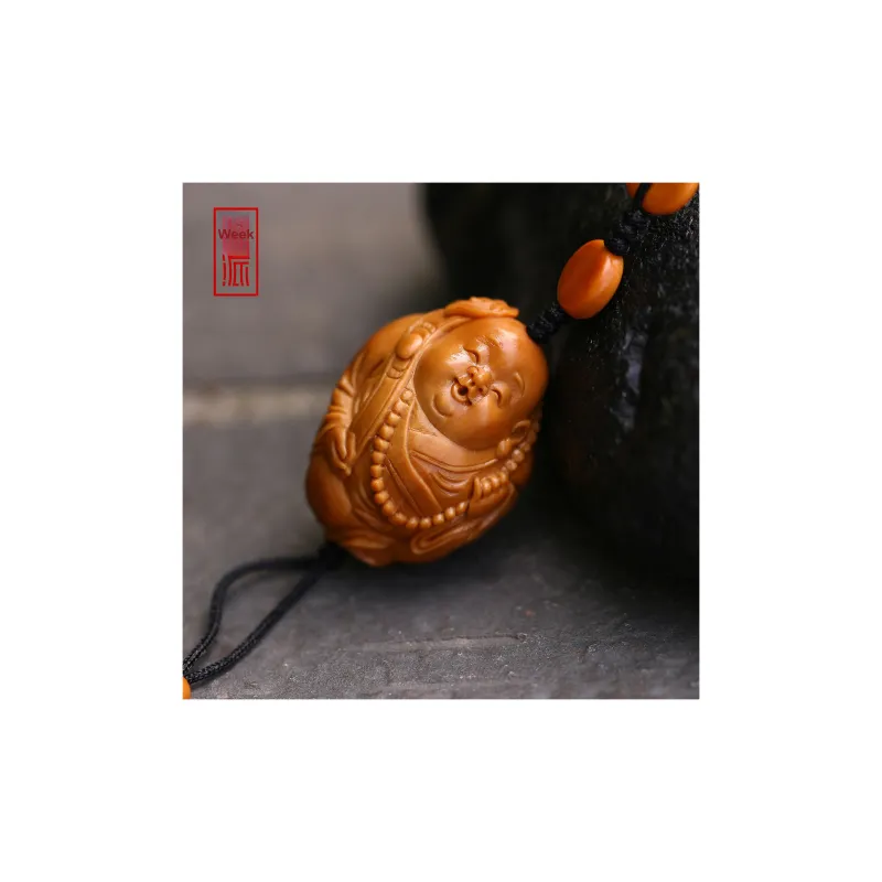 ZHOUPAI Olive Pit Pendants Unisex-1