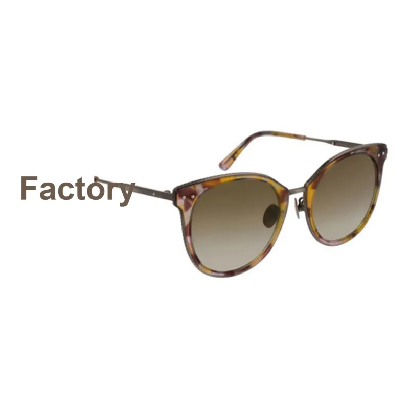 Bottega Veneta Sunglasses Unisex Brown-1