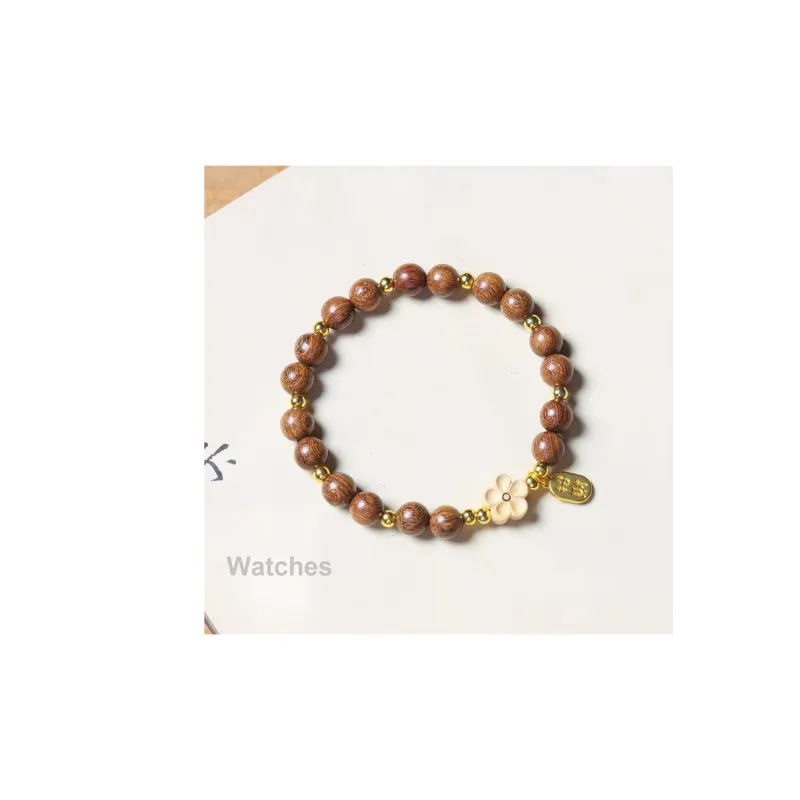 BNNYW Golden Sandalwood Bracelets Unisex-1