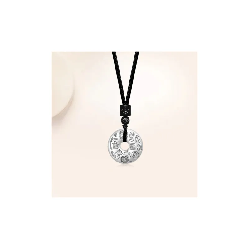 YUOFFICIAL S999 Fine Silver Necklaces Unisex-4