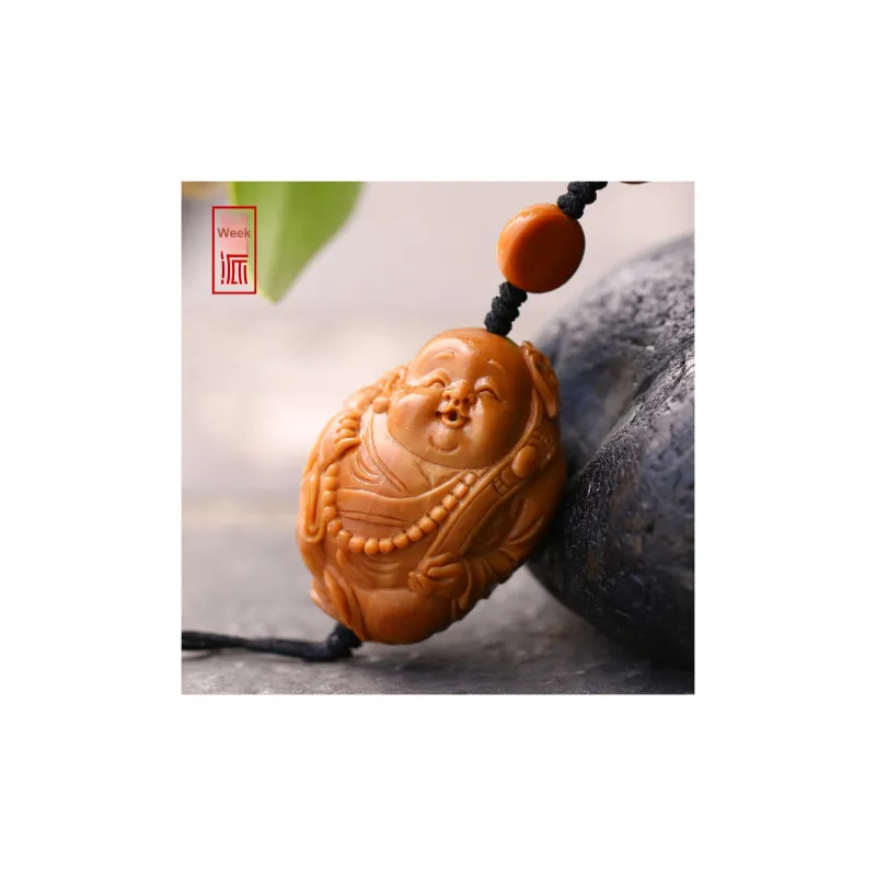 ZHOUPAI Olive Pit Pendants Unisex-3
