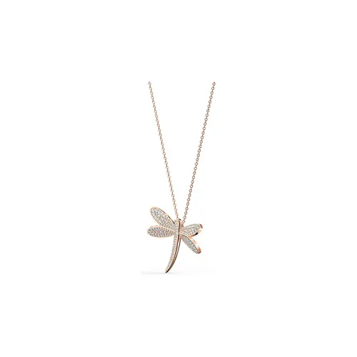 Swarovski Eternal Flower Necklaces Women's White