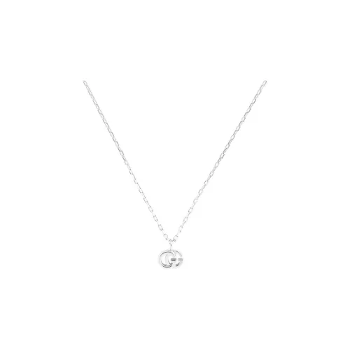 GUCCI GG Running Necklaces Women's Silver