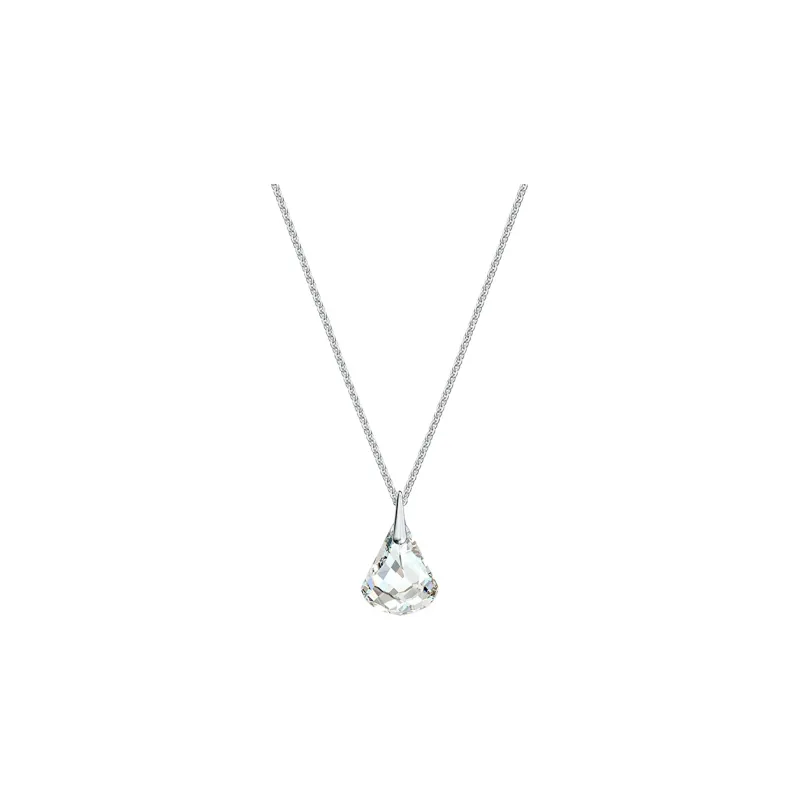 Swarovski Spirit Rhodium Plated Necklaces Women's White/Rose Gold-0