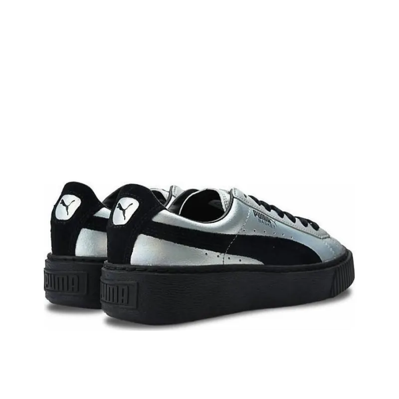 PUMA Basket Platform Explosive PUMA Black Women's-7