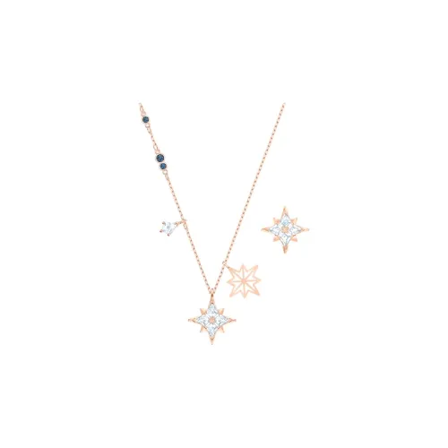 Swarovski Rose Gold Tone Plated Necklaces Women's