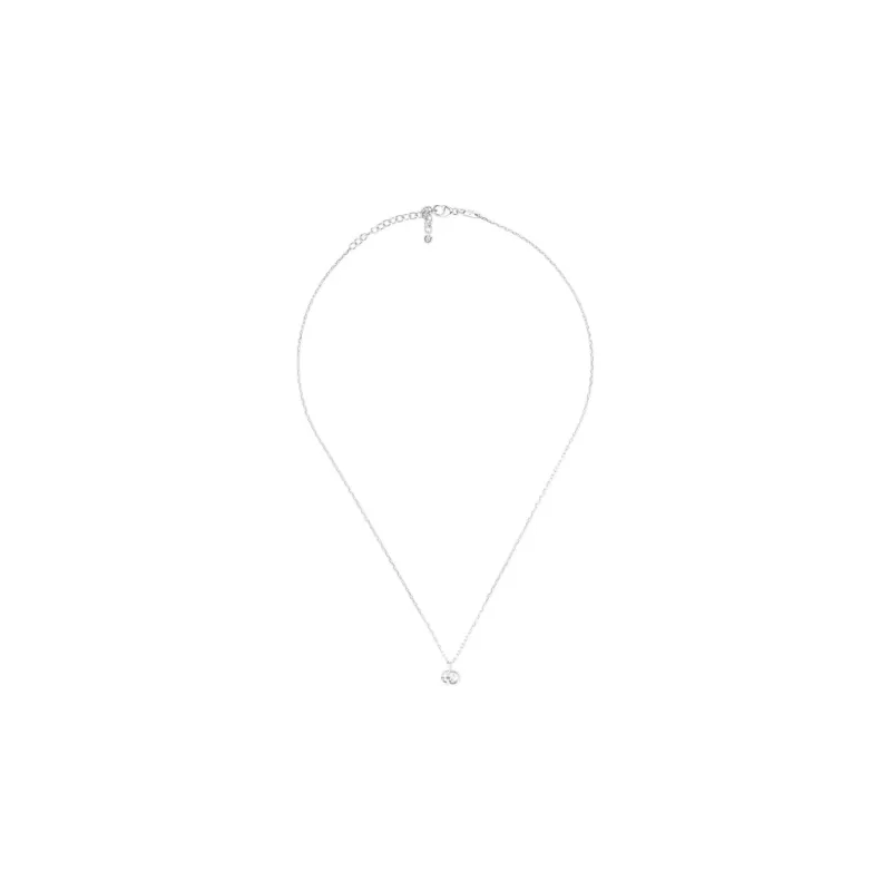 GUCCI GG Running Necklaces Women's Silver-2