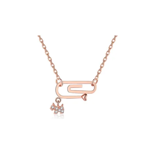 Agatha Necklaces Women's Rose Gold