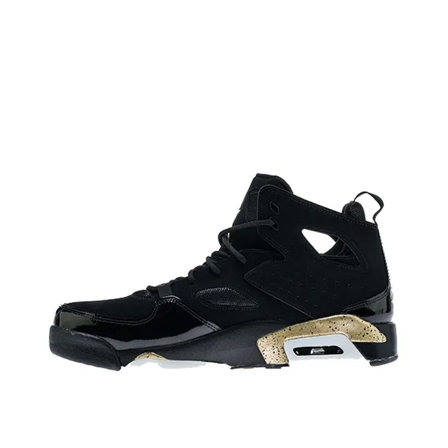 Jordan Flight Club 91 Black Metallic Gold 2018-0