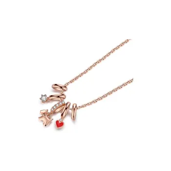 Agatha 925 Sterling Silver Necklaces Women's Rose Gold