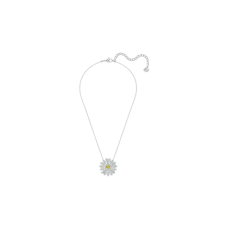 Swarovski Gold Plated Necklaces Women's Yellow-2