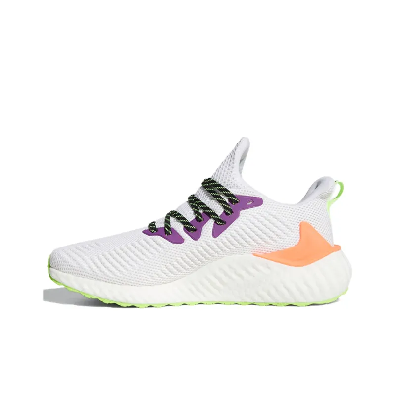 Adidas Alphaboost White Signal Green-0