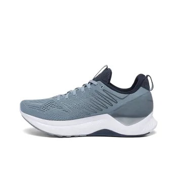 Saucony Slip Resistant Lightweight Cushioning Breathable Low Top Running Shoes Men's Indigo