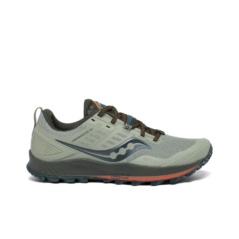 Saucony Shock Absorbers Slip Resistant, Abrasion Resistant, Lightweight Low Top Casual Running Shoes Men's Gray Orange-3