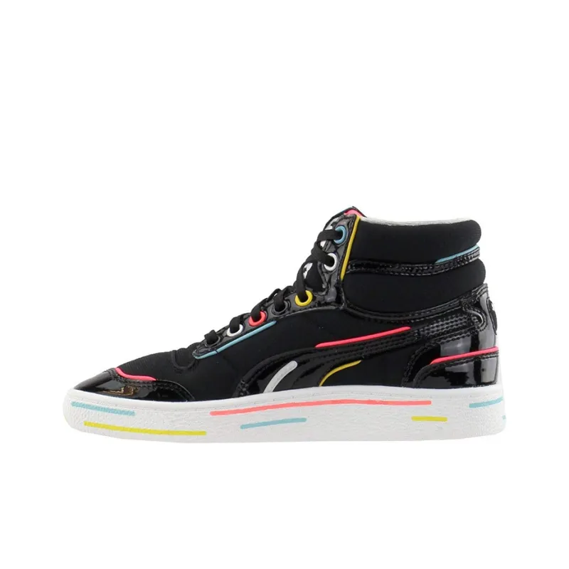 PUMA Unexpected X Ralph Sampson Mid 'Black White' Women's-1