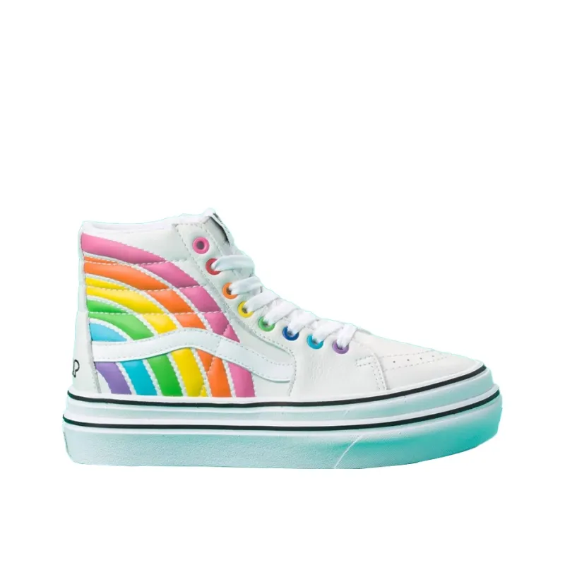 Vans Flour Shop X Super ComfyCush Sk8 Hi 'Rainbow'-2