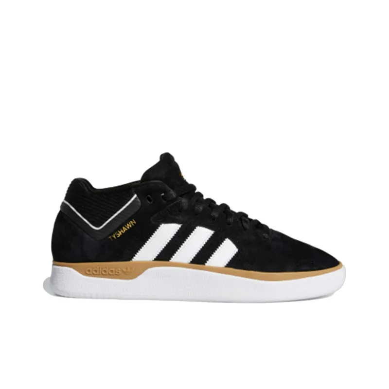 Adidas Tyshawn Core Black Gum-3
