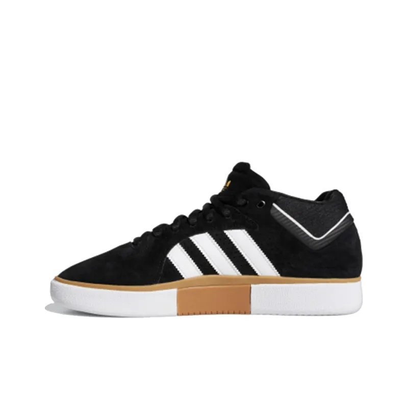 Adidas Tyshawn Core Black Gum-1