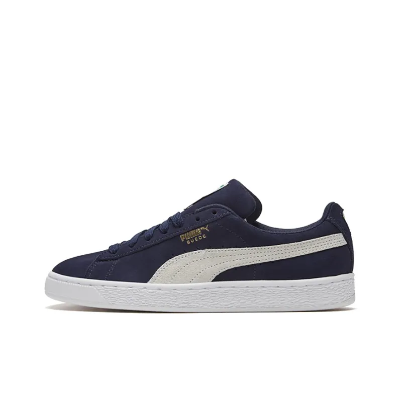 PUMA Flexracer Non Slip Cozy Low Top Sports Skate Shoes Blue White-0
