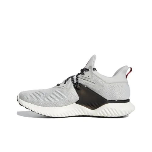 Adidas AlphaBounce Beyond 2 Running Shoes Men Low-Top Gray/White/Red