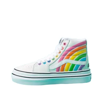 Sk8 Flour Shop X Super ComfyCush Vans Hi 'Rainbow'