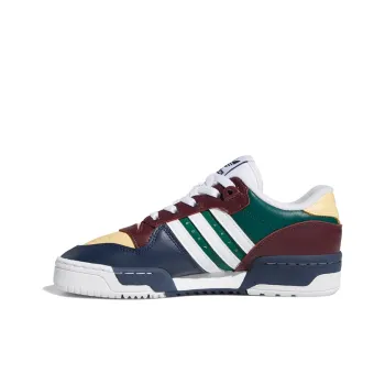 Adidas Originals Rivalry Slip Resistant Low Top Skateboard Shoes Women's Green Brown Blue