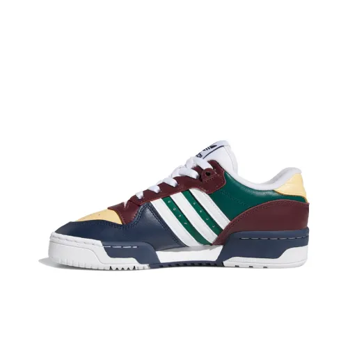 Adidas Originals Rivalry Slip Resistant Low Top Skateboard Shoes Women's Green Brown Blue