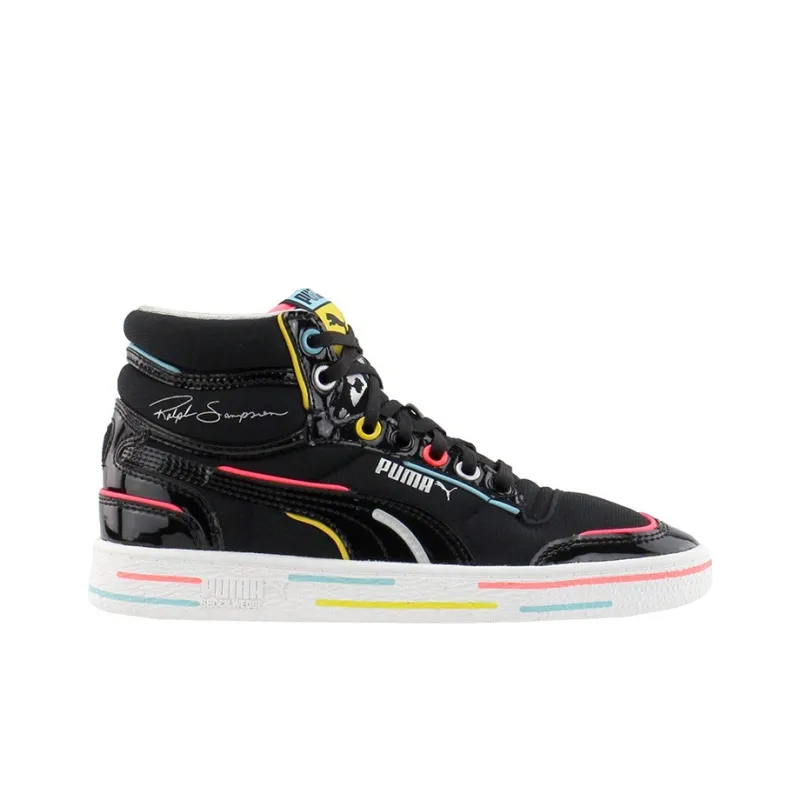 PUMA Unexpected X Ralph Sampson Mid 'Black White' Women's-3