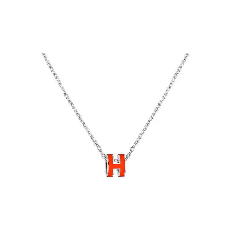 HERMES POP H Collection Metal Necklaces Women's-0